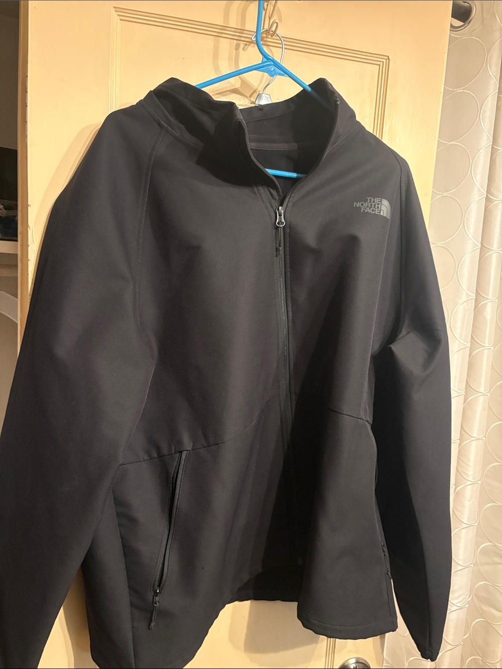 The North Face Black Softshell Performance Jacket Used
